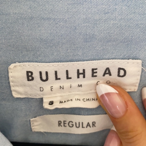 Chambray Button Down - Picture 3 of 3